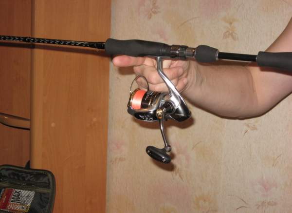 Рабочий баланс снасти у Shimano  Спиннинг Shimano Diaflach 2.28L-S,0.6-7.0gr+катушка Shimano...